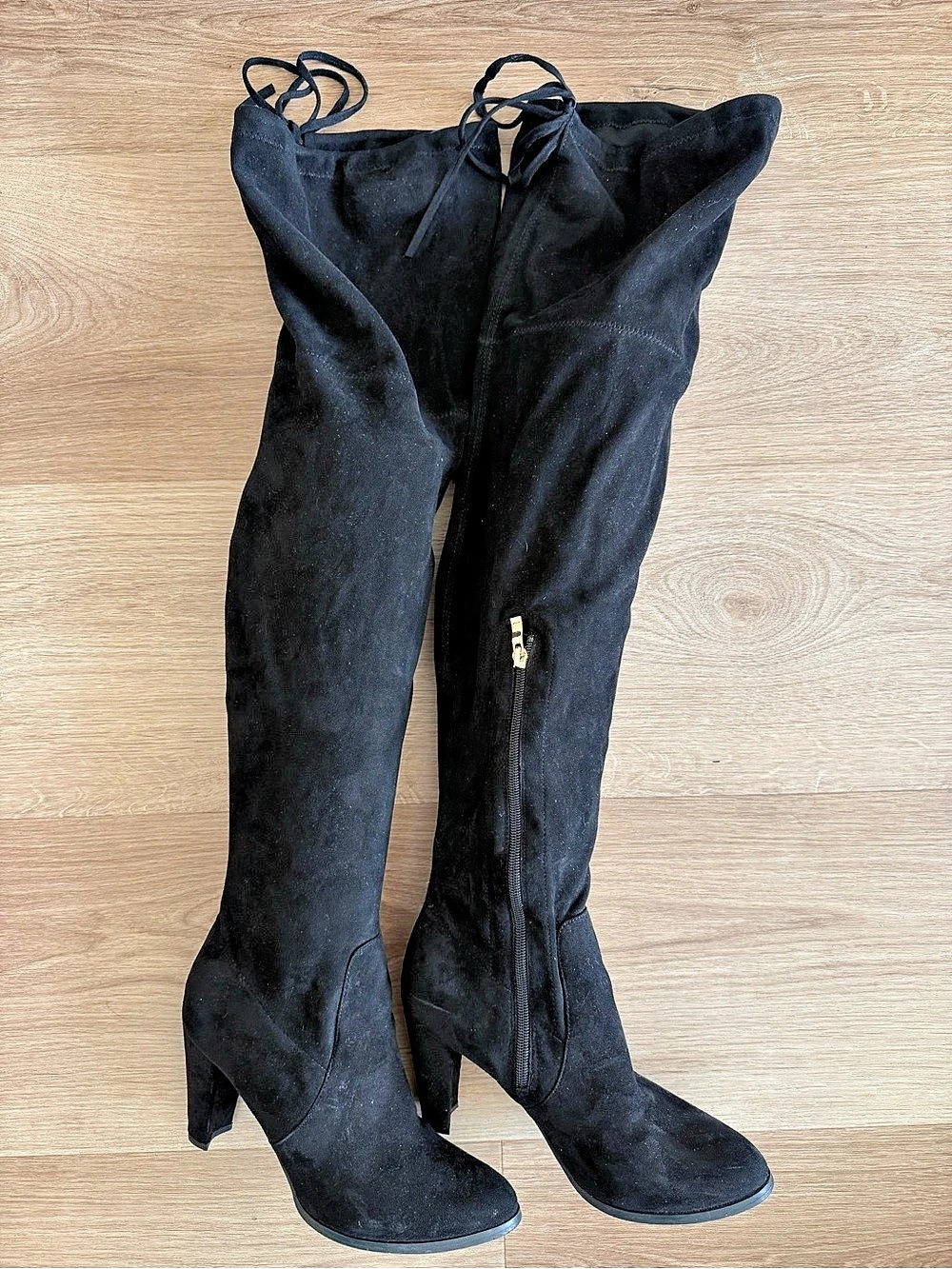 Catherine Malandrino Black Over-the-Knee Boots
